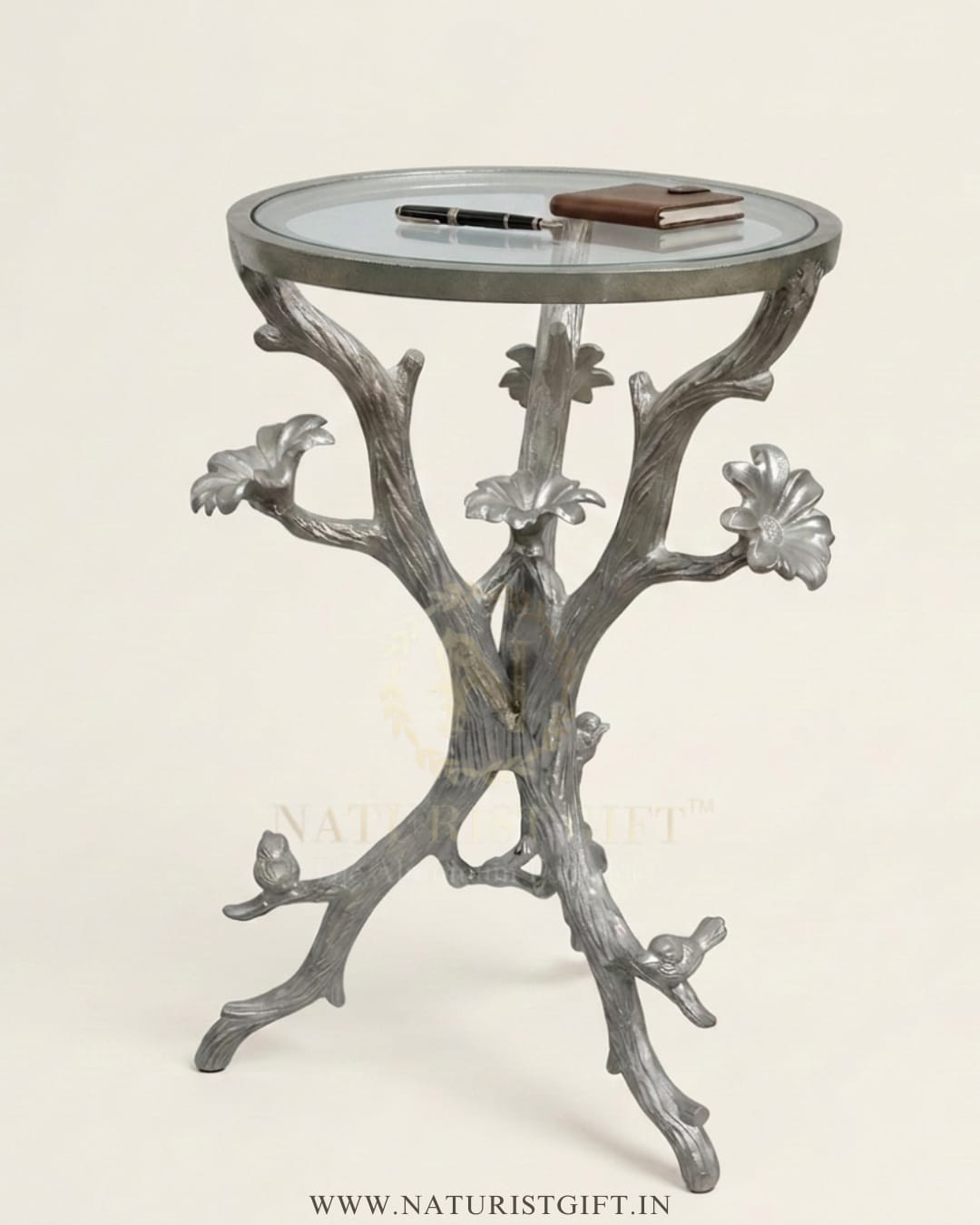 Luxury Golden Branch Side Table