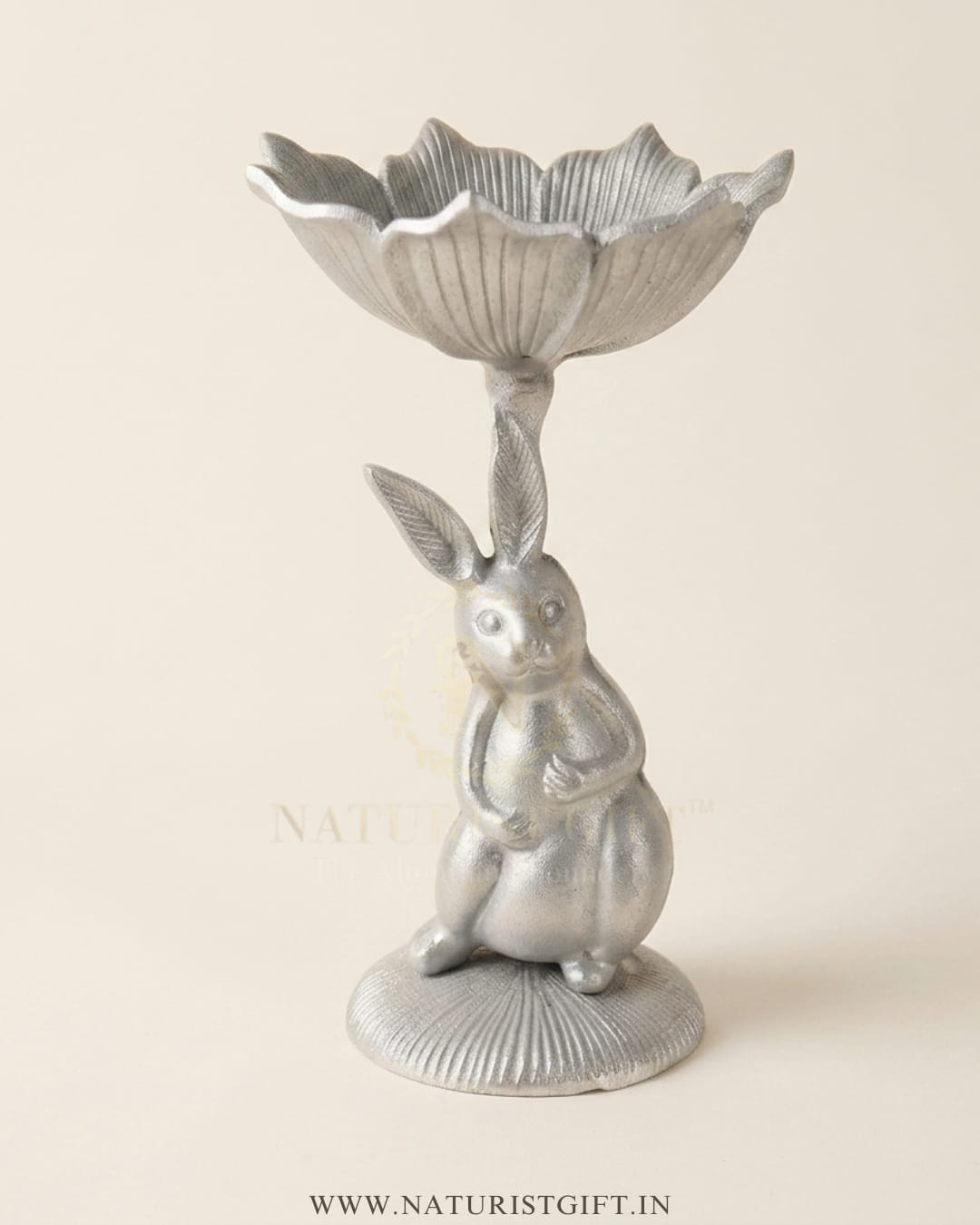 Luxury Seahorse Gold-Plated Metal Fruit Bowl Stand