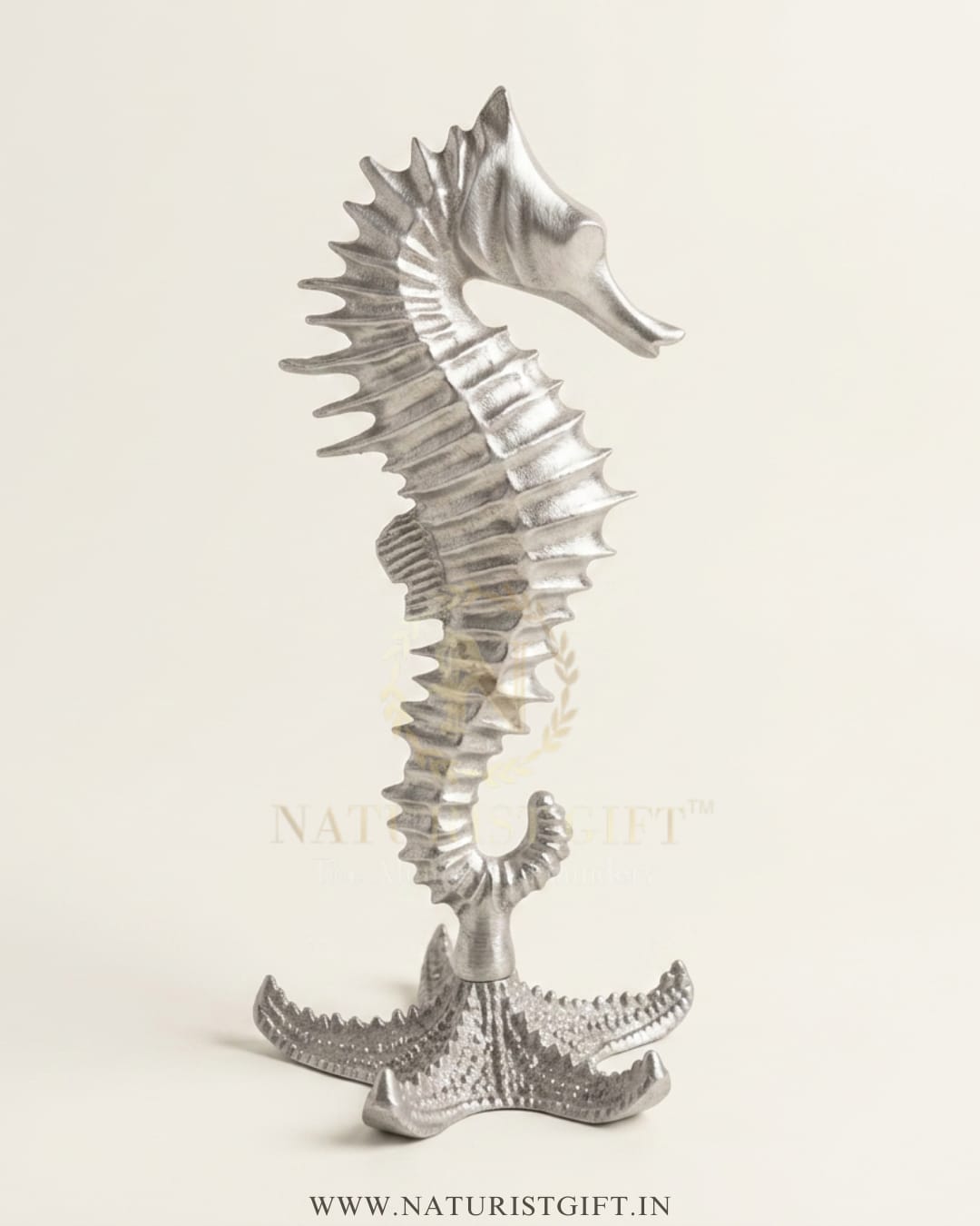 Elite Gold Seahorse Tabletop Art