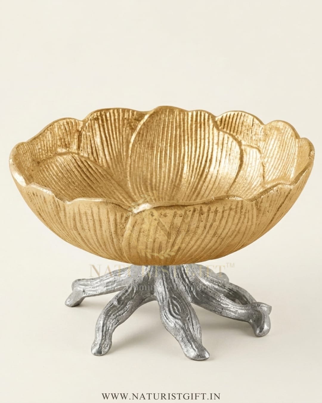 Gold-Petal Decorative Centerpiece - Image 2