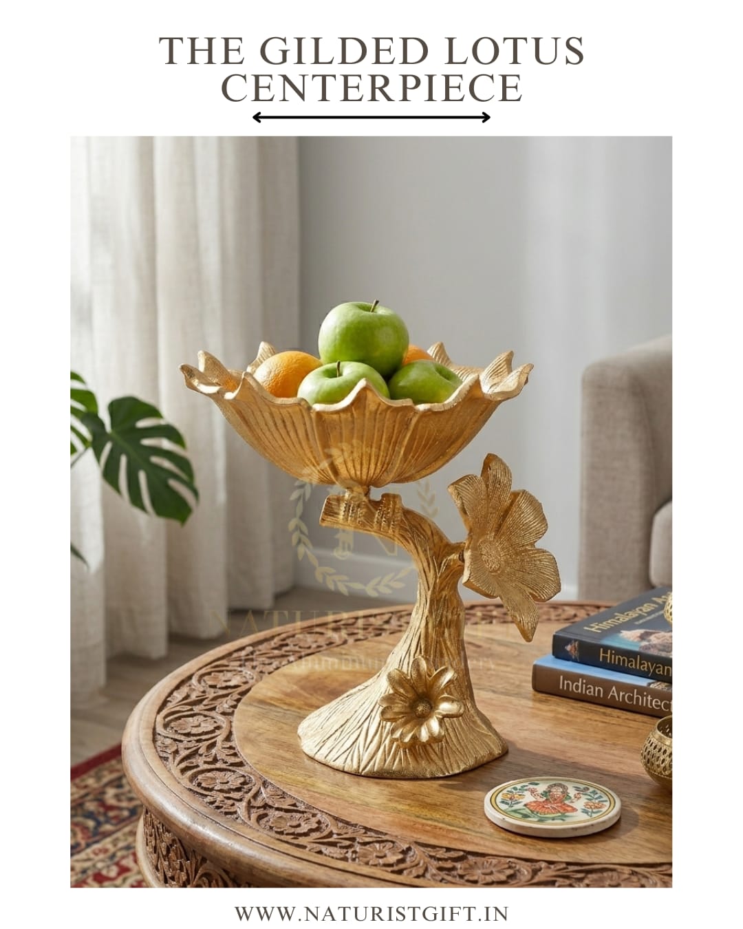 The Gilded Lotus Centerpiece - Image 3