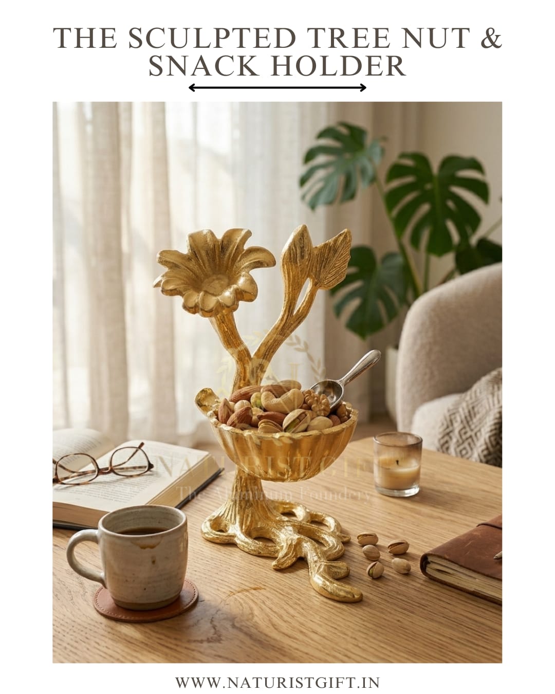 The Sculpted Tree Nut & Snack Holder - Image 3