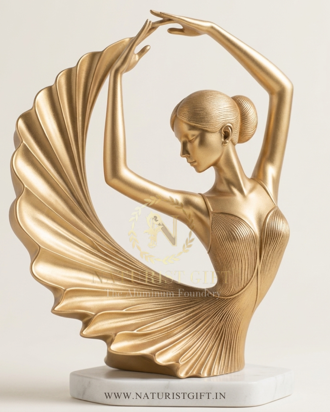 Modern & Stylish ballet dancer sculpture - Image 2