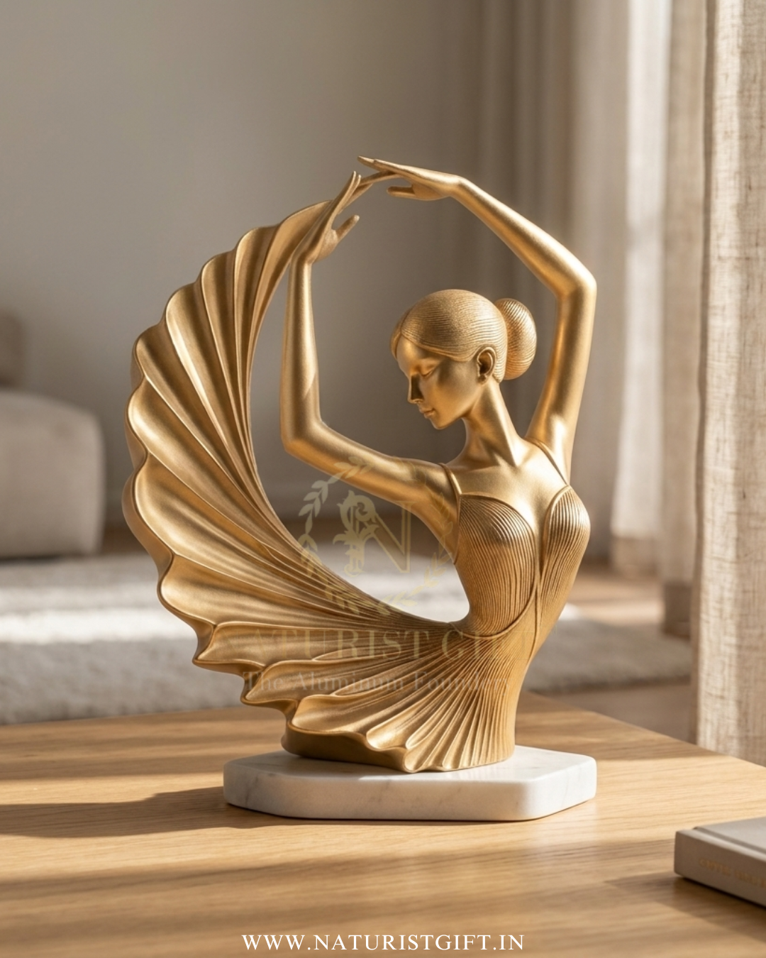 Modern & Stylish ballet dancer sculpture - Image 3