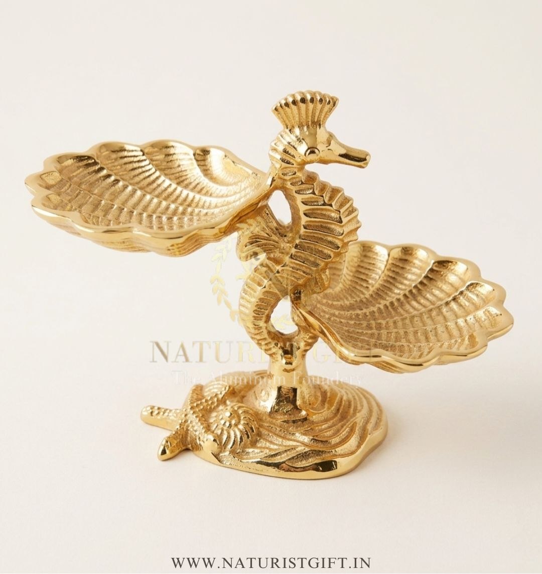 Premium Seahorse & Shell Stand - Image 2