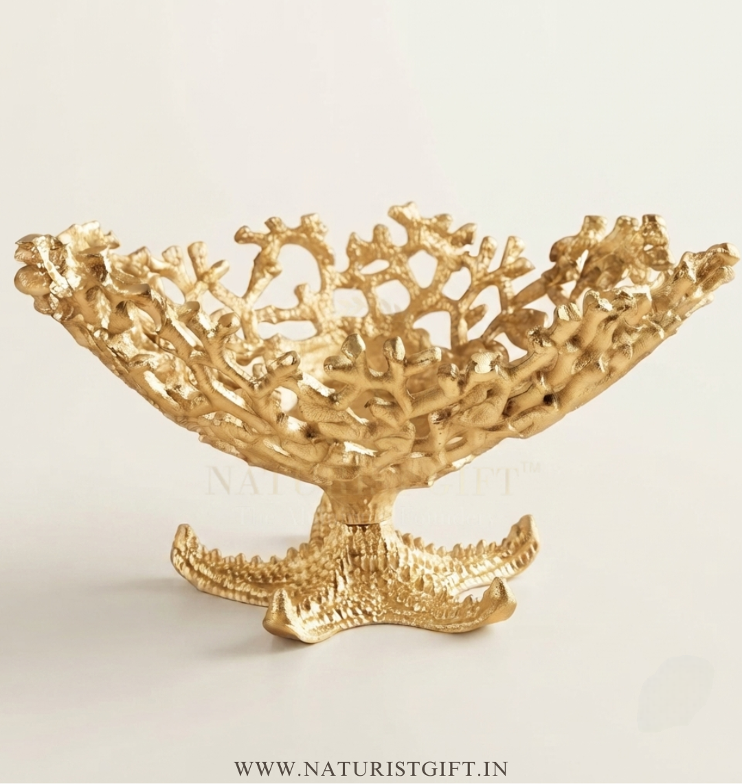 Luxury and Classic Coral Fruit Stand - Image 2