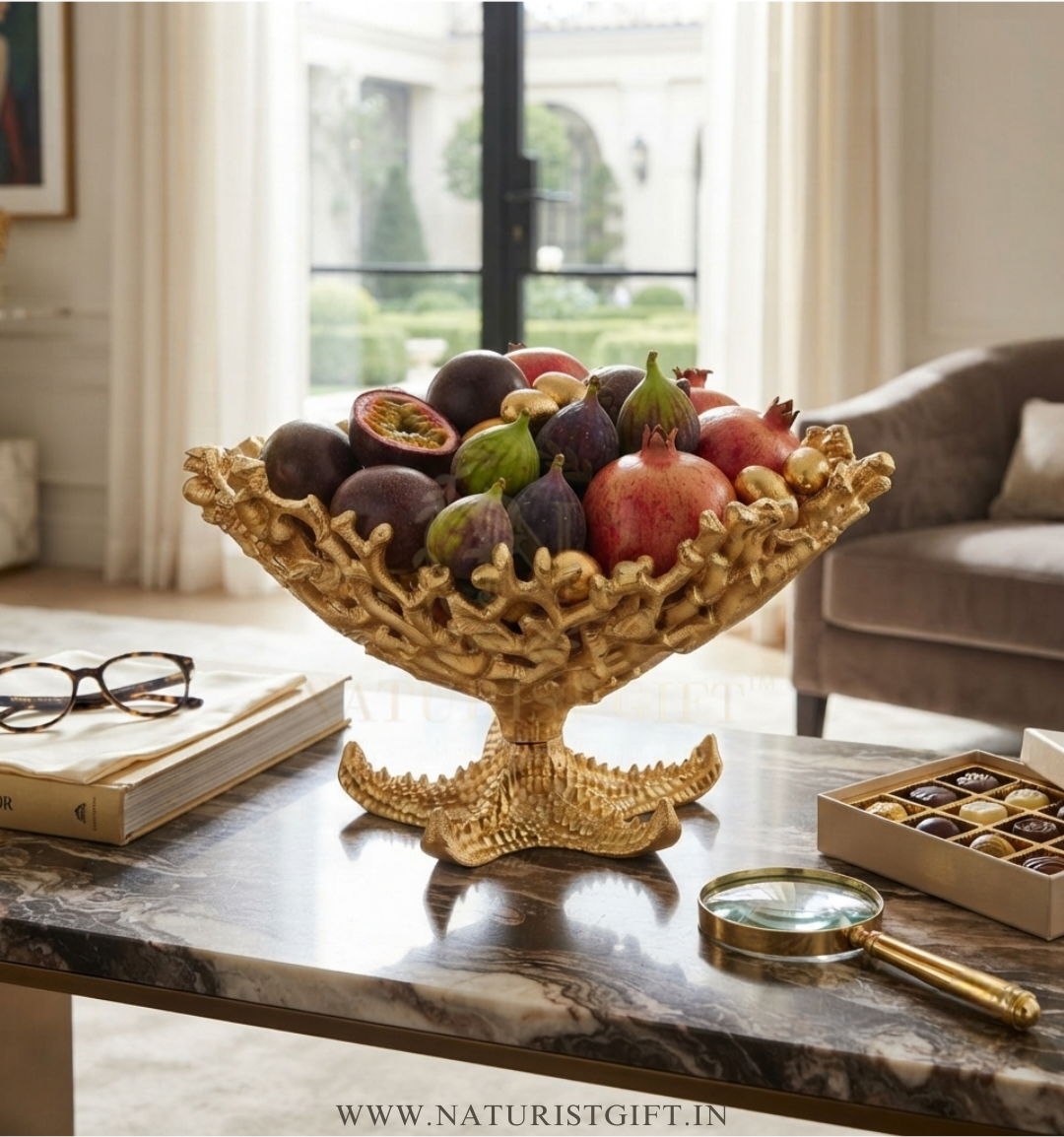 Luxury and Classic Coral Fruit Stand - Image 3